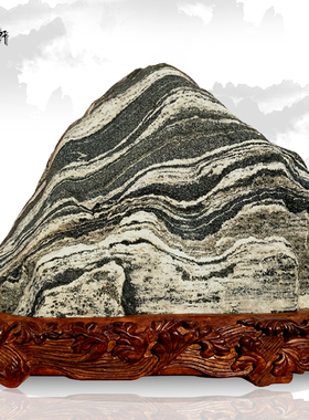 泰山石原石步步高升送领导