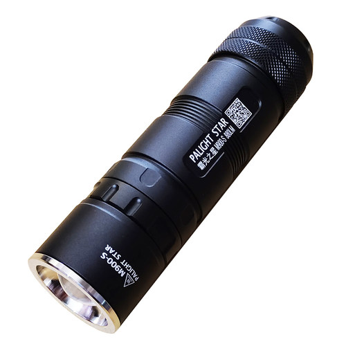 霸光M900变焦强光手电筒26650LED聚光充电家用T6迷你家用调焦黄光 - 图3