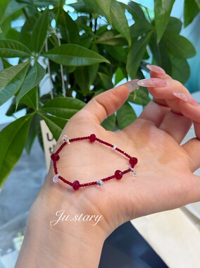 原创施华洛幸运红绳设计款小众超显白送礼首选