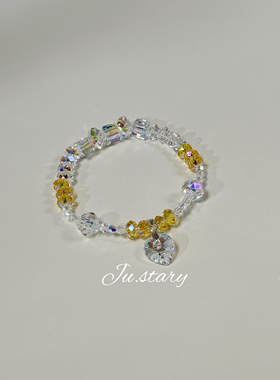 施华洛爆闪碎石手链的切割工艺每看一次都会赞