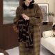 Korean Dongdaemun retro plaid double-sided cashmere wool