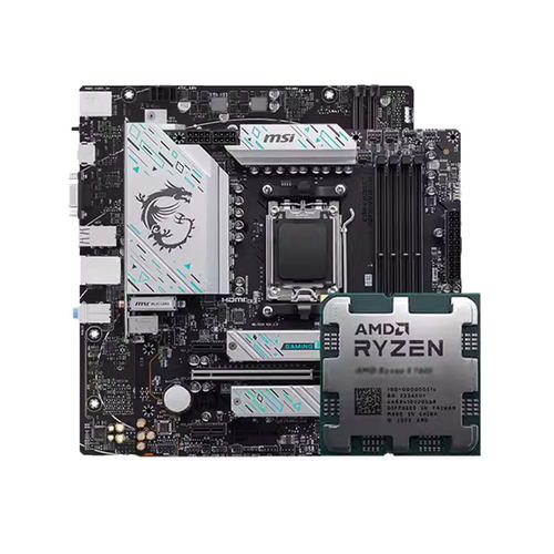 AMD锐龙R7 7800X3D/9700X/9800X3D套装微星B850/X870主板CPU套装 - 图3