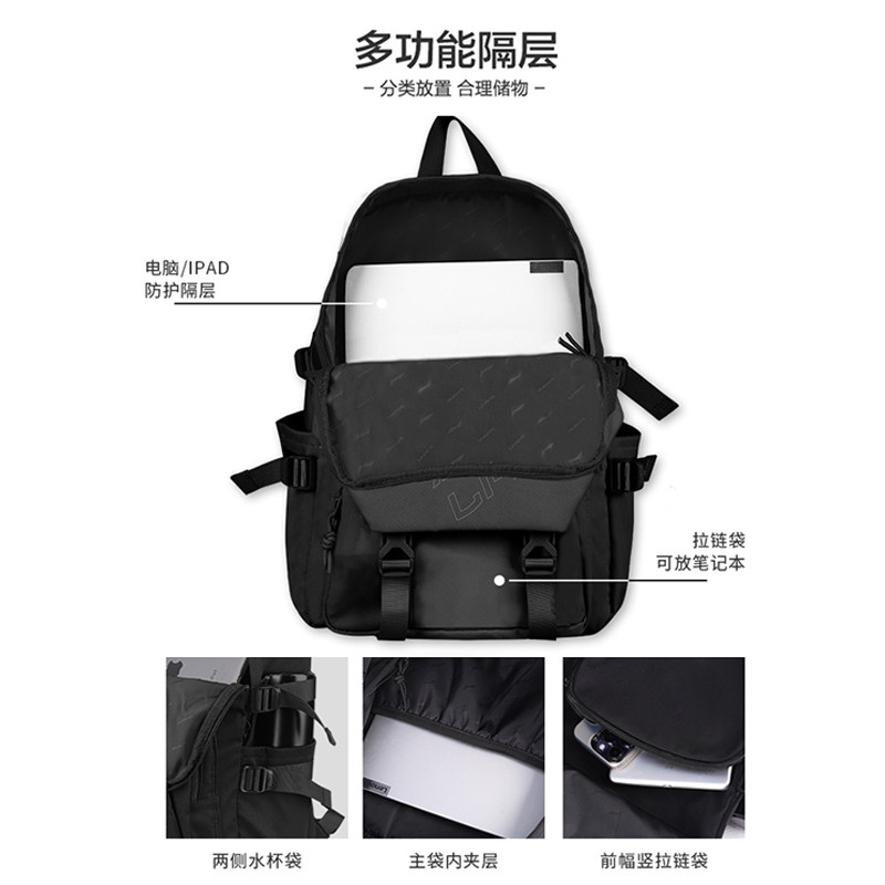 Li Ning's new fashion trendy backpack
