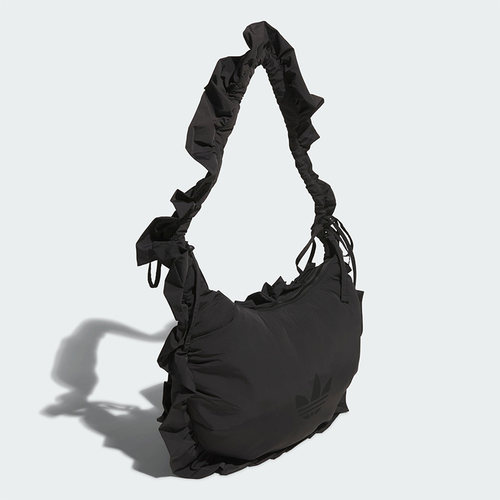 阿迪达斯三叶草女包RUFFLE BAG L大号荷叶花边运动两用包手提拎包 - 图2