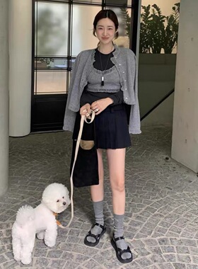 【韩国外贸订单】小众马毛项链