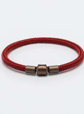 男士粗款5mm钢丝绳手链