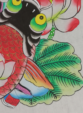 天津娃娃墙贴卧室婚房杨柳青年画