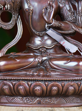 欧斯特雕花可装赞铜像摆件