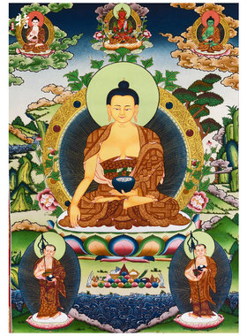 唐卡现货当天发手工装裱多款可选