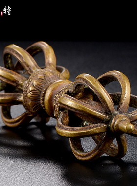 欧斯特尼泊尔手工铜雕摆件