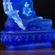 의학 부처님 홈 장식품 맞춤형 절묘한 거실 홈 입구 데스크탑 용품 10 인치 유약 장식품 세 보물 부처님