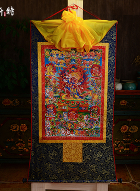 镀金画心客厅三色装裱精美挂画
