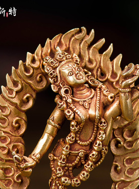 家居摆件尼泊尔手工铜雕