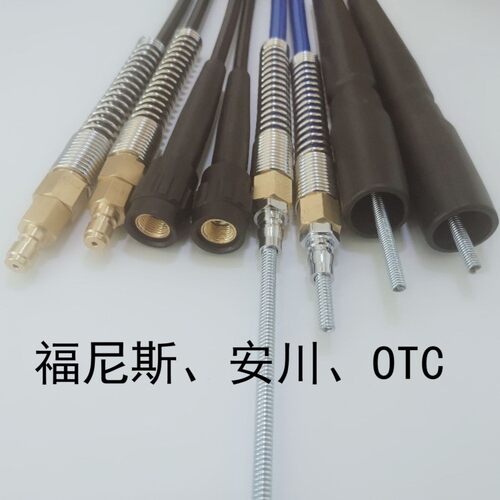优质OTC机器人外置送丝管安川内置导管 桶装焊丝软管机器人送丝管 - 图1