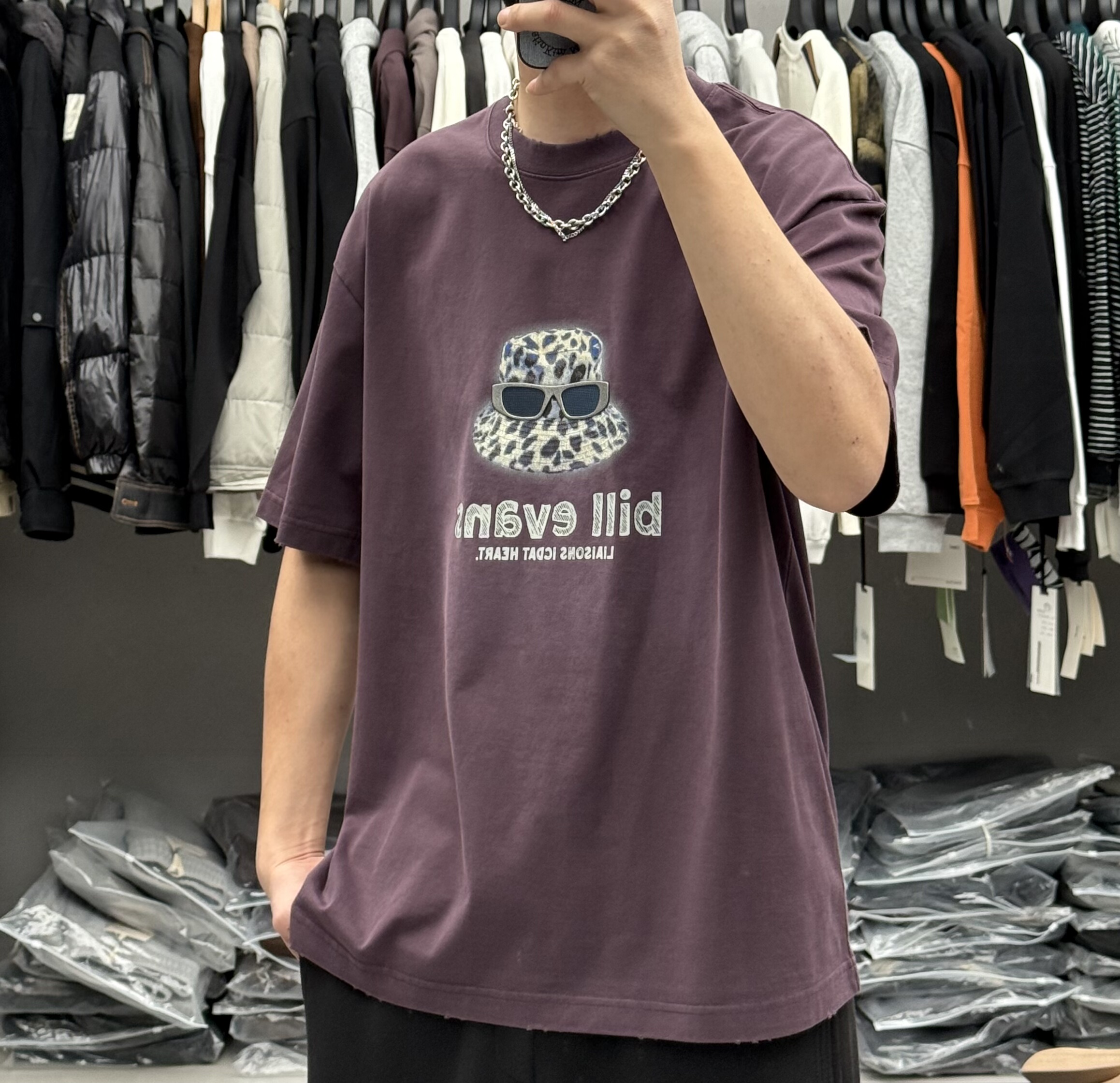 三朋夏季男设计感眼镜帽子印花圆领短袖T恤美式宽松痞帅纯棉半袖t,淘宝优惠券,粉丝福利购,淘宝优惠卷