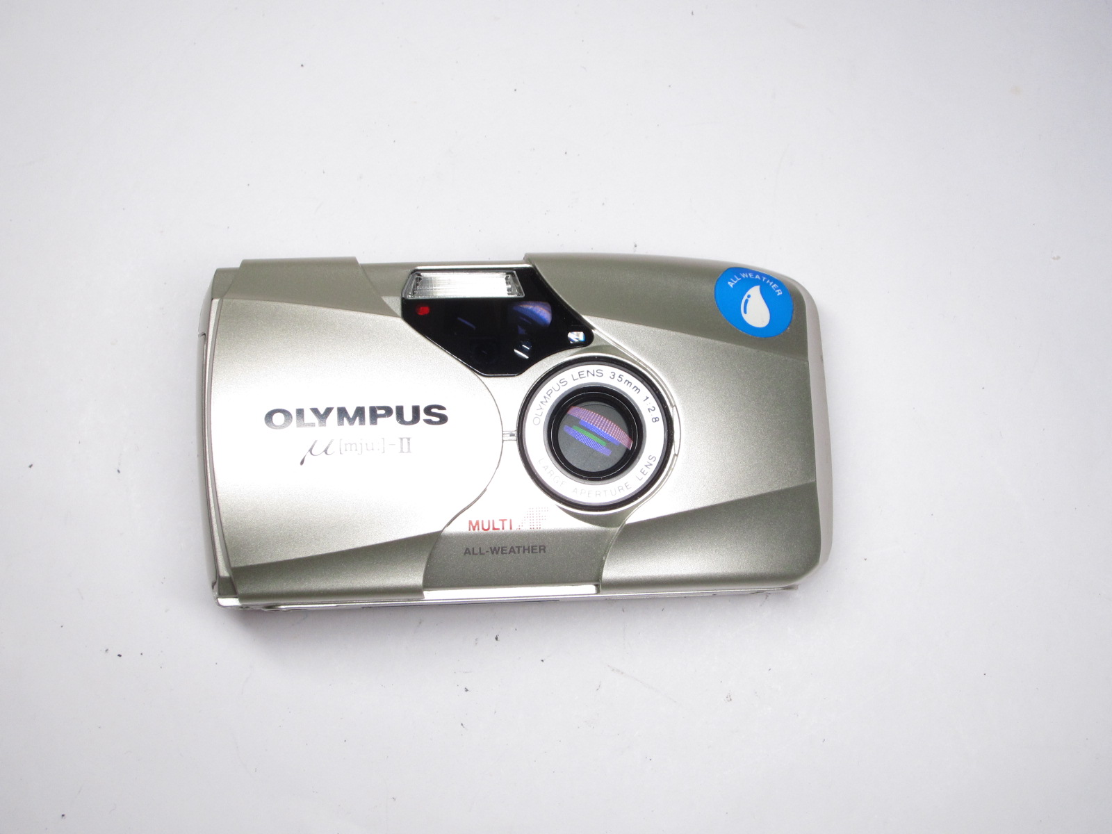 奥林巴斯U2定焦傻瓜胶片机Olympus mju ii 35 2.8自动胶卷相机-图1