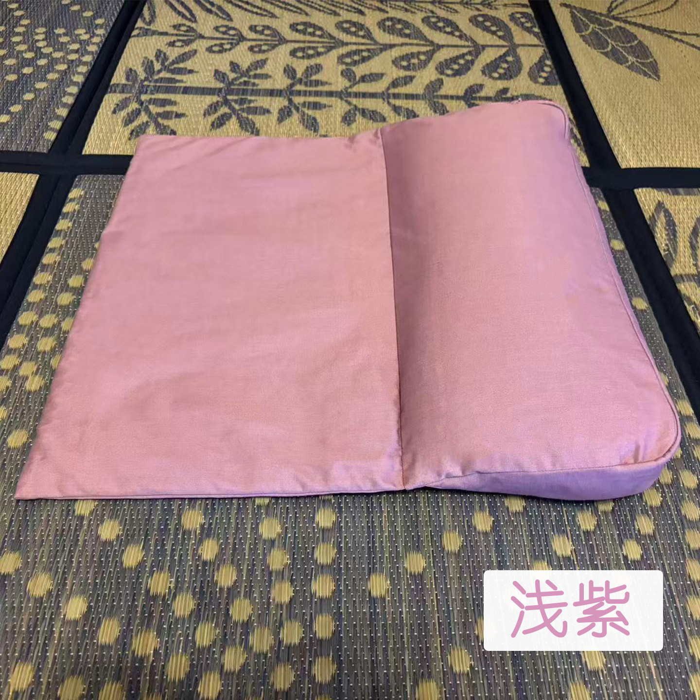 家用打坐垫禅修专用荞麦壳填充双盘冥想静坐蒲团可拆洗透气打坐垫