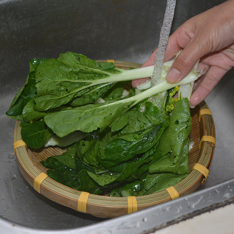 竹编簸箕筲箕竹筐篮淘米筐家用馒头水果收纳篮沥水圆竹篮晾晒筛子,淘宝优惠券,粉丝福利购,淘宝优惠卷