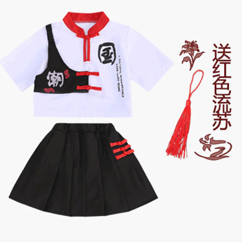 六一儿童演出服中国风表演服国学汉服夏季幼儿园班服小学生合唱服