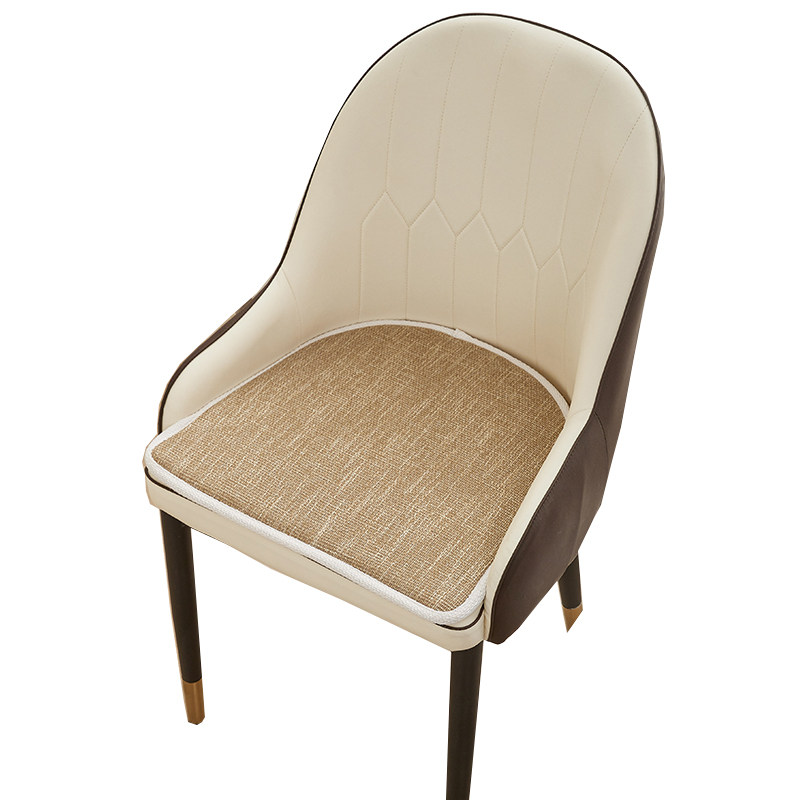 U型餐椅坐垫北欧风家用防滑加厚椅子垫马蹄形可定制弧形亚麻坐垫,淘宝优惠券,粉丝福利购,淘宝优惠卷