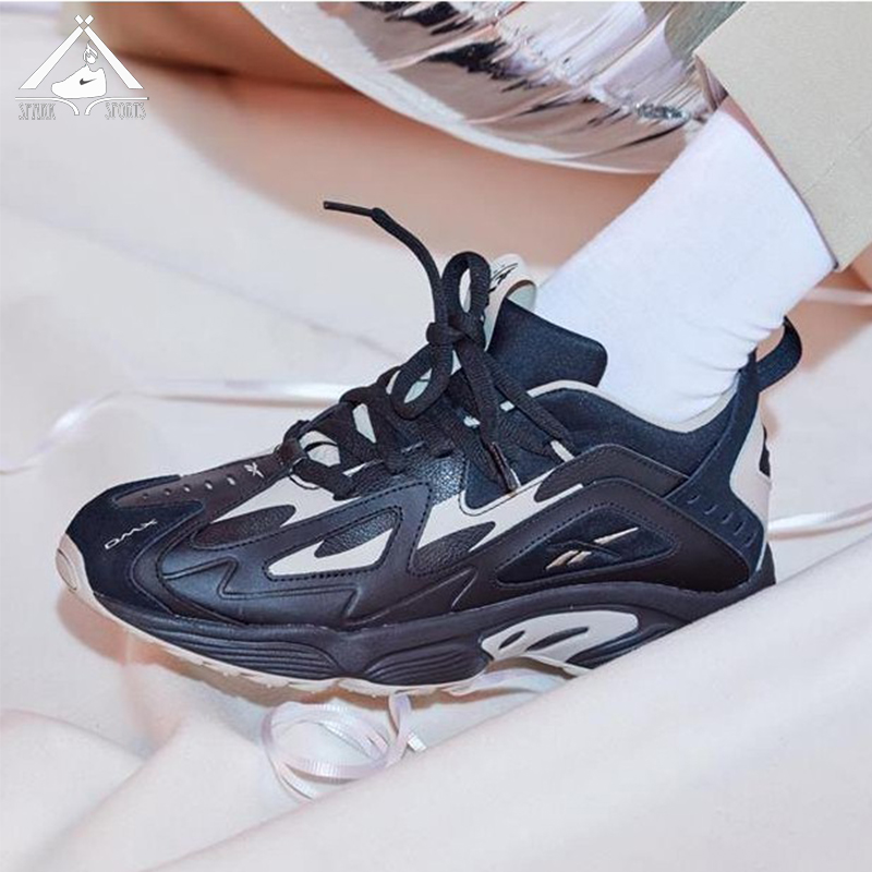 锐步 Reebok DMX SERIES 1200男女复古增高跑步老爹鞋 DV9232-图1