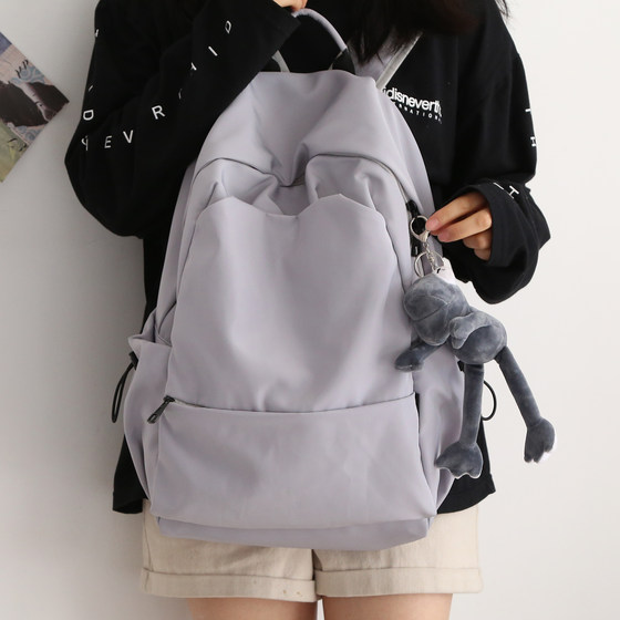 Backpack women's schoolbag men's lightweight travel backpack