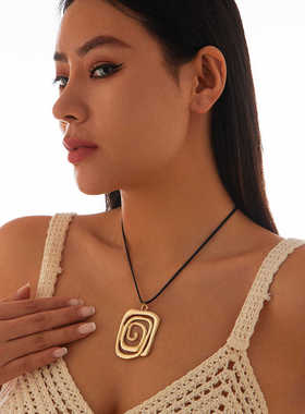 经典创意套装手工编织小众颈链