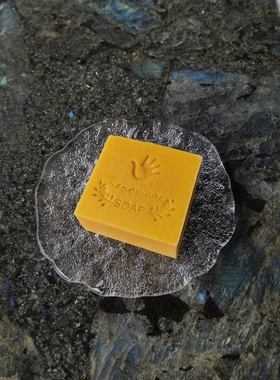 沙棘果油蜂蜜羊奶皂纯天然冷制皂手工皂洁面皂手作护肤滋养