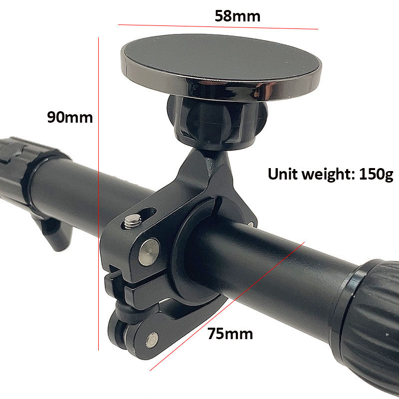 摩托车磁吸手机支架牢固全磁力快拆式车把后视镜通用防掉落导航架,淘宝优惠券,粉丝福利购,淘宝优惠卷