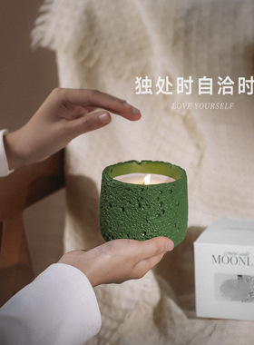 手工大豆蜡香薰蜡烛生日礼物