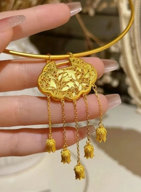 小红书同款平安锁项圈轻百搭气质