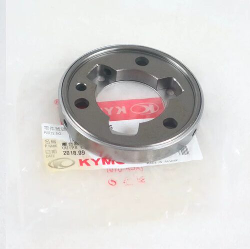 光阳摩托CK125T-7E/猎路者CK1/CK150原装启动盘超越离合器大齿 - 图0