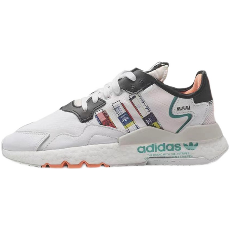 Adidas阿迪达斯三叶草NITE JOGGER经典男女运动休闲跑步鞋FX3811 - 图3