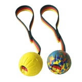 Шар для домашних животных во время мяча, большой тренер для собак, собака -молярная эластичная одноразовая однонаправленная кусая вода -пополох