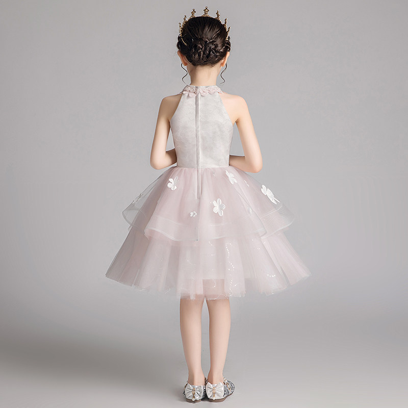 公主裙女童小女孩花童婚纱礼服主持人儿童钢琴演出服表演短款夏季,淘宝优惠券,粉丝福利购,淘宝优惠卷