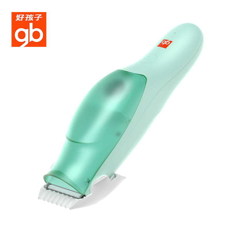 好孩子美果专卖店好孩子婴儿理发器自动吸发超静音剃头发推剪自己充电宝宝儿童神器3