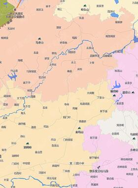 2026年九江市永修县地图行政交通线路分布防水贴图街道