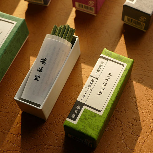 日本 鸠居堂短线香樱花/玫瑰/迷迭香/茉莉/洋甘菊/丁香花/紫罗兰 - 图0
