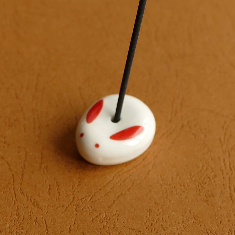 可爱香插躺平猫兔子招财猫咪室内陶瓷摆件日式香炉熏香禅意客厅,淘宝优惠券,粉丝福利购,淘宝优惠卷