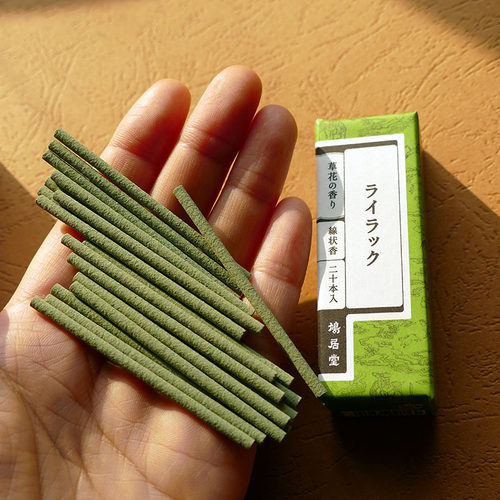 日本 鸠居堂短线香樱花/玫瑰/迷迭香/茉莉/洋甘菊/丁香花/紫罗兰 - 图2