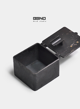 弯道工作室/BEND STUDIO手工制造原创设计翻盖烟灰缸雪茄缸沉香盒