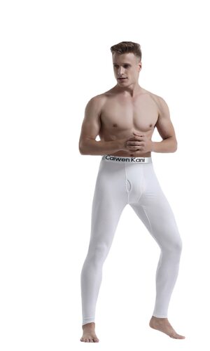 Men Thermal Warm Bottom Long Johns Underwear Pants Trousers - 图1