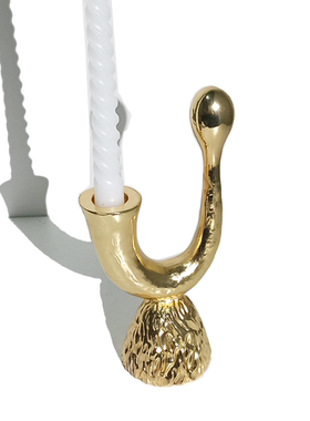 现代金属异形几何创意烛台摆设样板间售楼处轻奢简约五金原创烛台