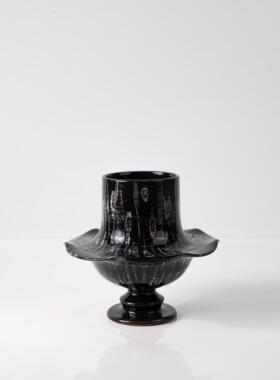 中古折衷主义摆件花瓶陶瓷法式