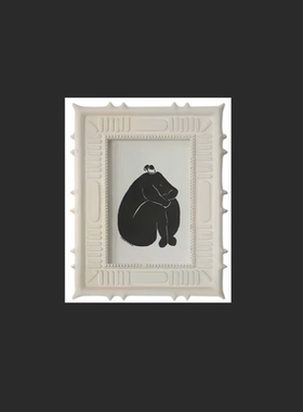 中古风南洋风手工创意装饰画摆件样板间售楼处原创手工挂画装饰品