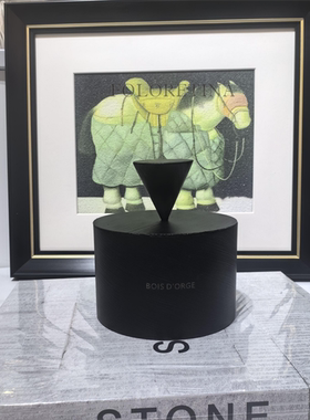 现代极简意式风暴之眼火山石扩香器样板间茶几香薰蜡烛装饰品摆设