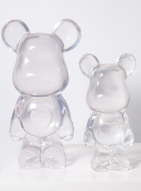 爱心熊透明树脂现代简约书房