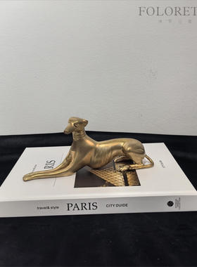 现代轻奢简约样板间茶几组合创意摆件不锈钢烛台三件套大理石摆件