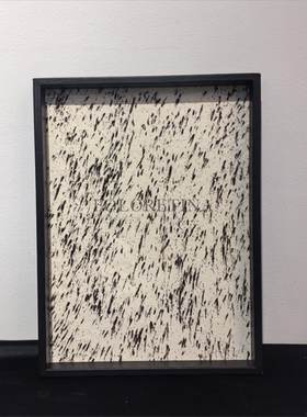 现代轻奢简约天然马毛皮革托盘样板间民宿茶几欧式方形收纳盘摆设