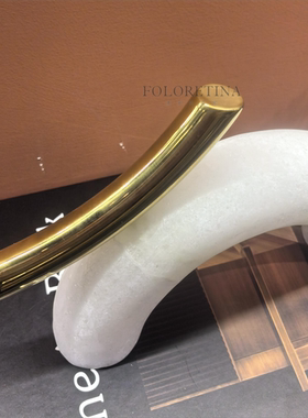 现代轻奢简约天然云石几何摆件样板间桌面石材南瓜梨子装饰品设计